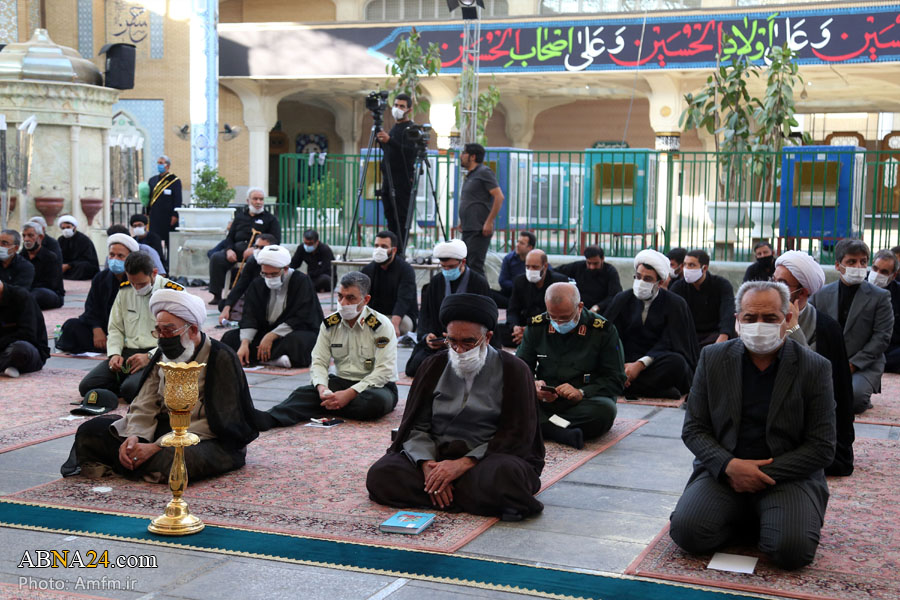 گزارش تصویری/ تقدیر از هیئات مذهبی در حرم مطهر حضرت معصومه(س) 