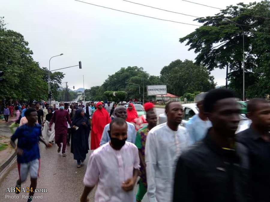 تظاهرات برای آزادی شیخ زاکزاکی در ابوجای نیجریه