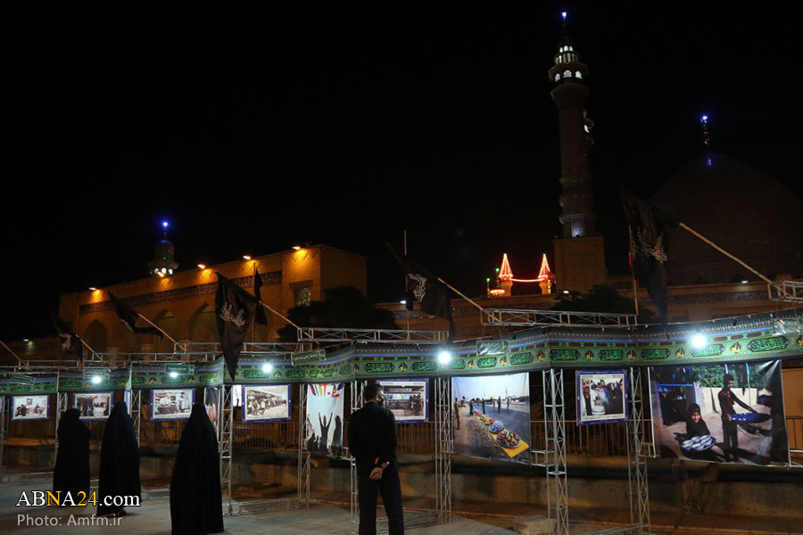 گزارش تصویری/ برپایی نمایشگاه اربعین حسینی در حرم مطهر حضرت معصومه(س) 