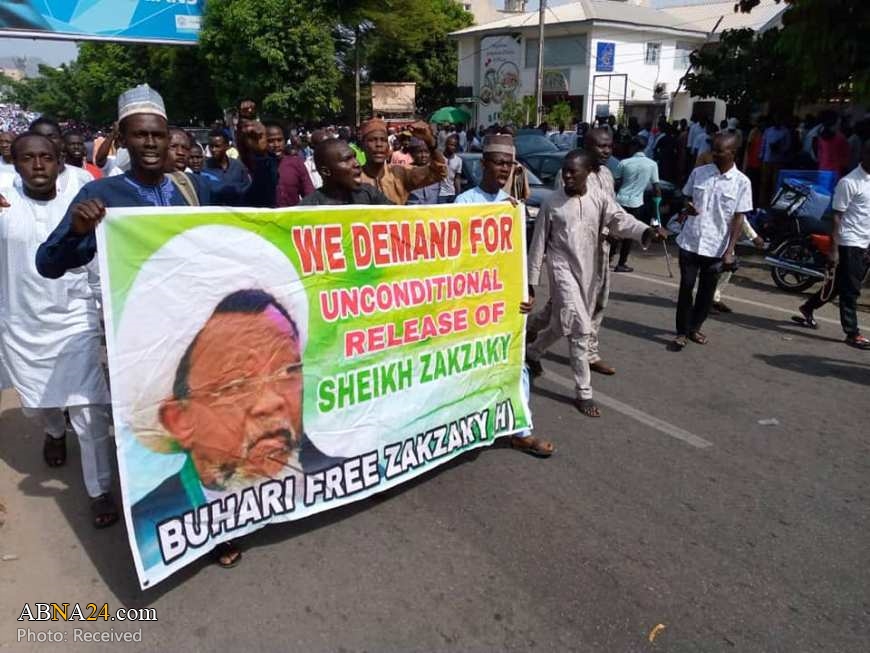  تظاهرات در پایتخت نیجریه در محکومیت حبس غیرقانونی شیخ زاکزاکی 