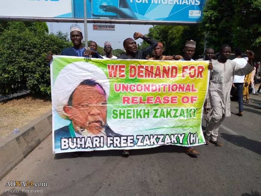  تظاهرات در پایتخت نیجریه در محکومیت حبس غیرقانونی شیخ زاکزاکی 