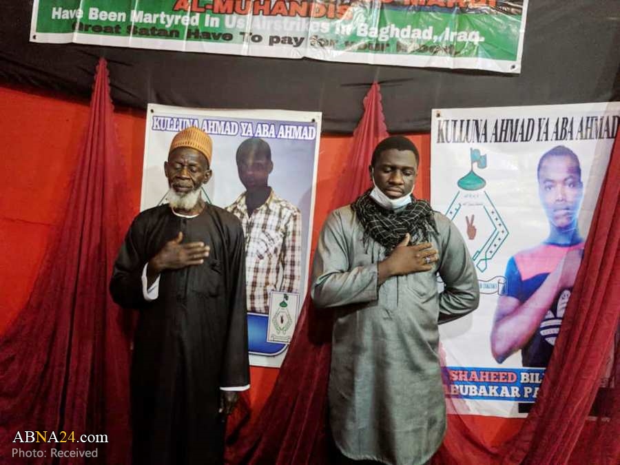 مراسم یادبود سردار سلیمانی و ابومهدی المهندس در پایتخت نیجریه