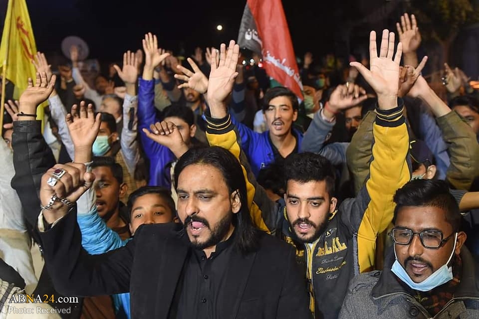 مظاهرات في بلوشستان باكستان احتجاجا على مجزرة بشعة بحق العمال الشيعة