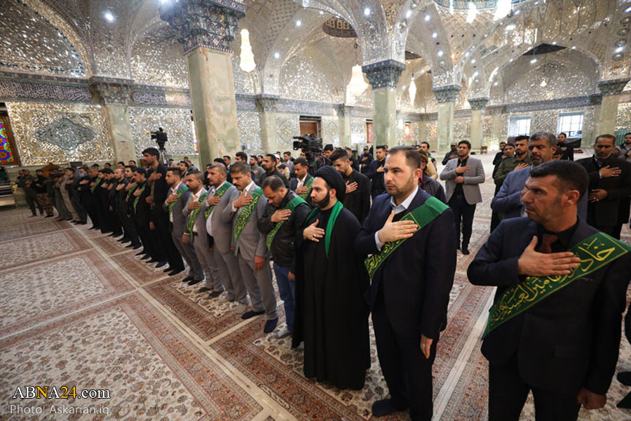 Photos: Mourning ceremony for Hazrat Fatemeh (s.a.) martyrdom held in Samarra, Iraq