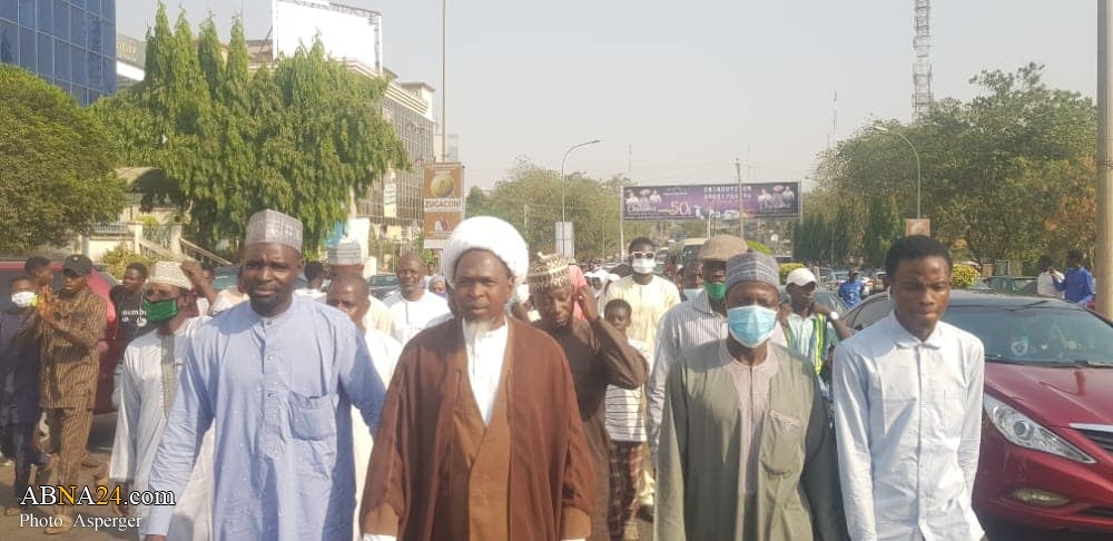 برگزاری تظاهرات برای آزادی شیخ زاکزاکی در پایتخت نیجریه
