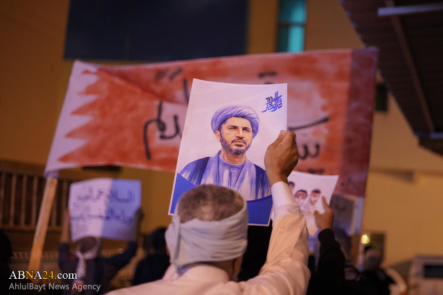 گزارش تصویری/ تظاهرات مردم بحرین در آستانه دهمین سالروز انقلاب ۱۴ فوریه 