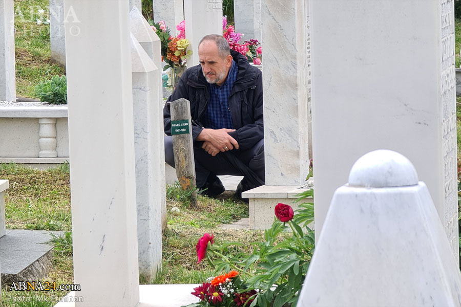 گزارش تصویری/ مراسم بزرگداشت روز شهید در پایتخت بوسنی 