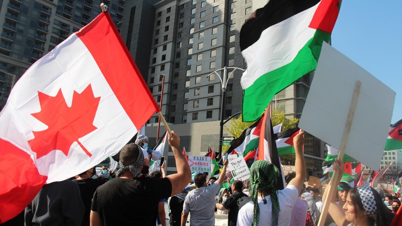 تظاهرات ضد صهیونیستی در کانادا