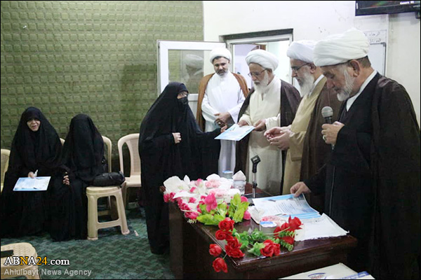 گزارش تصویری/ مراسم پایان دوره‎ های آموزشی خواهران مبلّغه عراقی با حضور آیت‌الله رمضانی