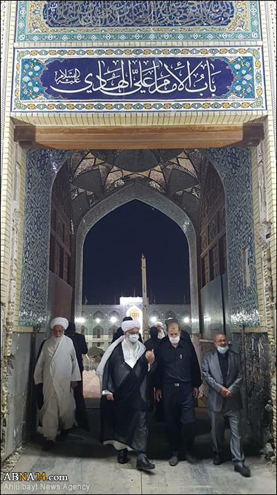 گزارش تصویری/ بازدید دبیرکل مجمع جهانی اهل‌بیت(ع) از پروژه‌های ستاد بازسازی عتبات عالیات در کاظمین 
