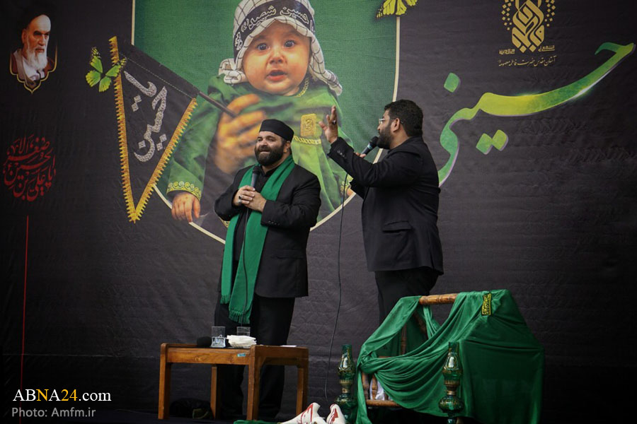 گزارش تصویری/ مراسم شیرخوارگان حسینی در حرم حضرت معصومه(س)
