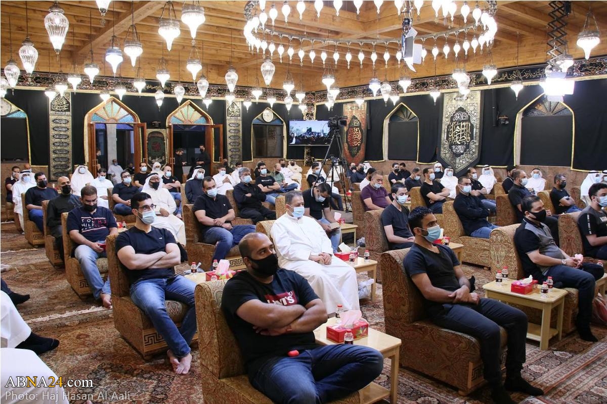 گزارش تصویری/ عزاداری شب ششم محرم در حسینیه حاج حسن العالی در شهر عالی