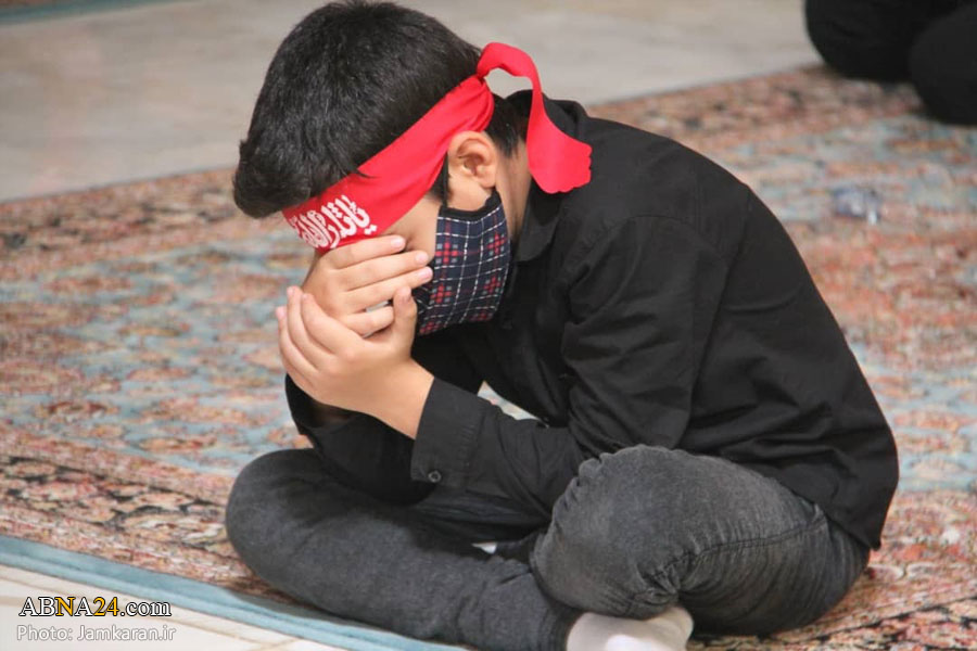 عکس خبری/ مراسم عزاداری نوجوانان در مسجد مقدس جمکران 