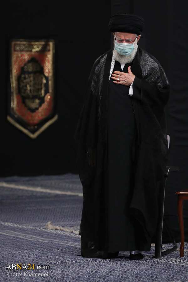 گزارش تصویری/ مراسم عزاداری شام غریبان حسینی با حضور رهبر انقلاب 