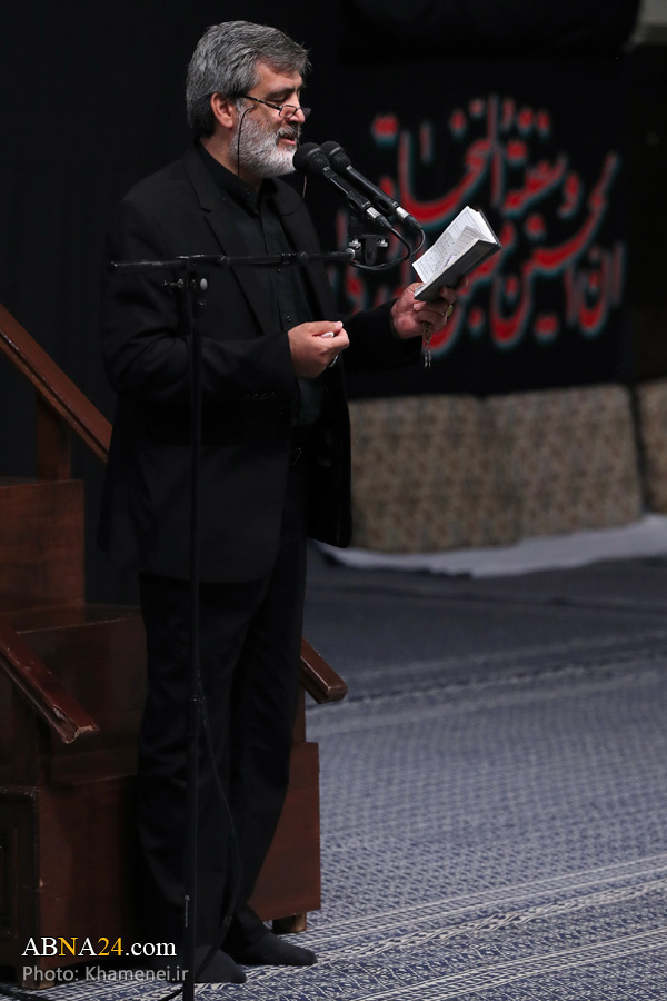 گزارش تصویری/ مراسم عزاداری شام غریبان حسینی با حضور رهبر انقلاب 