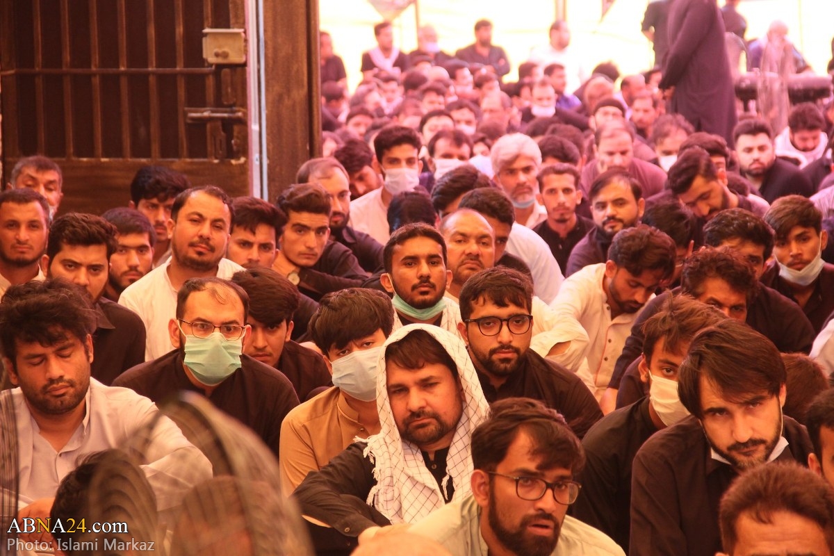 گزارش تصویری/ مراسم عزاداری تاسوعای حسینی در مسجد بیت العتیق در لاهور