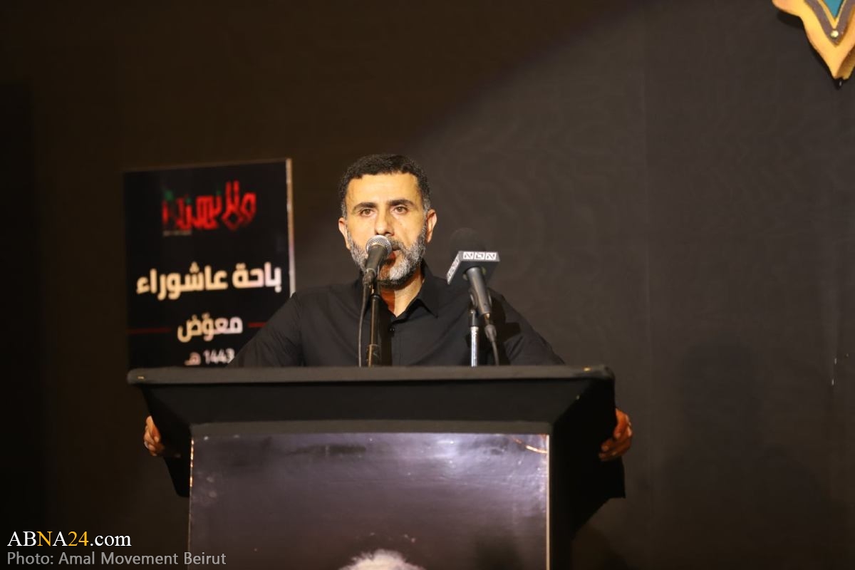 گزارش تصویری/ مراسم عزاداری شهادت حضرت سیدالشهدا(ع) در بیروت 