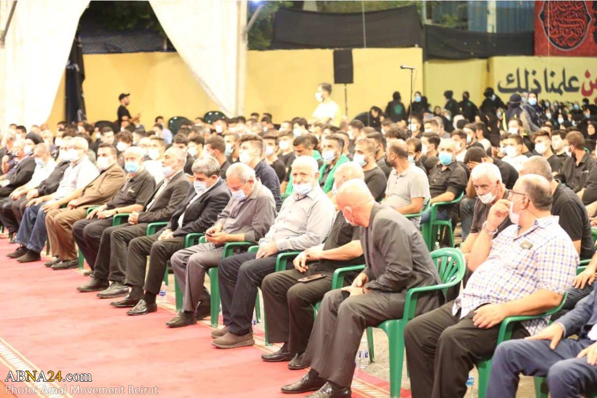 گزارش تصویری/ مراسم عزاداری شهادت حضرت سیدالشهدا(ع) در بیروت 