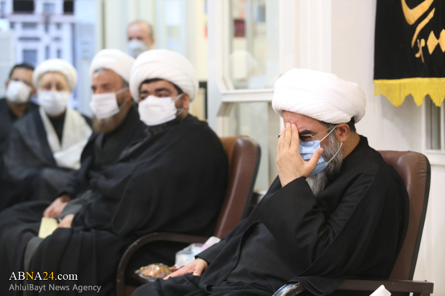 گزارش تصویری/ مراسم عزاداری عاشورای حسینی در دفتر آیت‌الله فاضل لنکرانی 