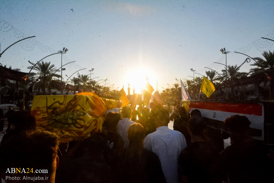 عکس خبری/ تشییع پیکر ۴ رزمنده جنبش مقاومت اسلامی نجباء در عراق 