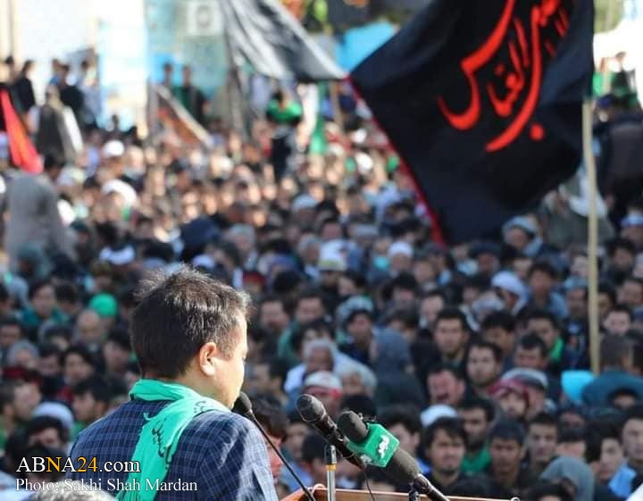 گزارش تصویری/ عزاداری مردم شهر مزارشریف در روز عاشورای حسینی 