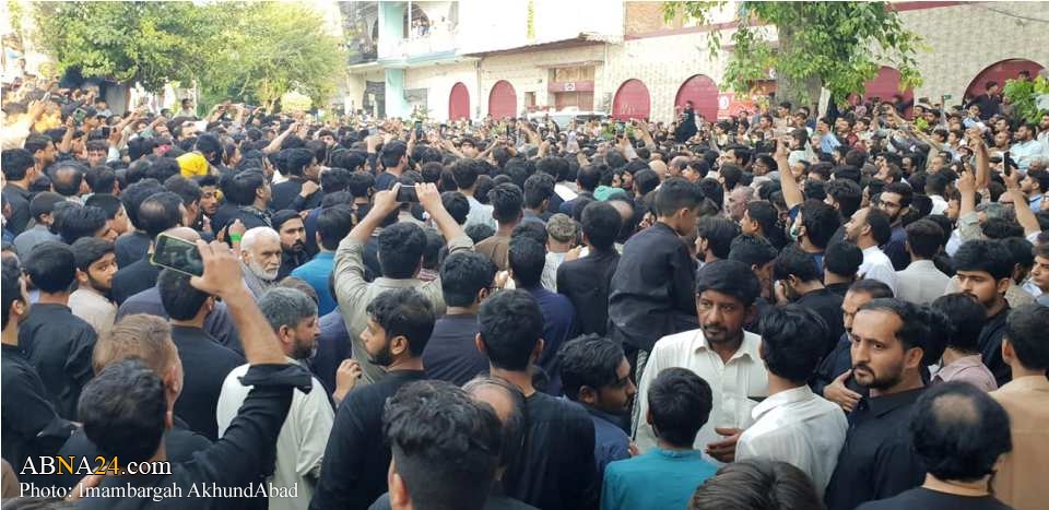 گزارش تصویری/ دسته عزاداری روز تاسوعای حسینی در شهر پیشاور