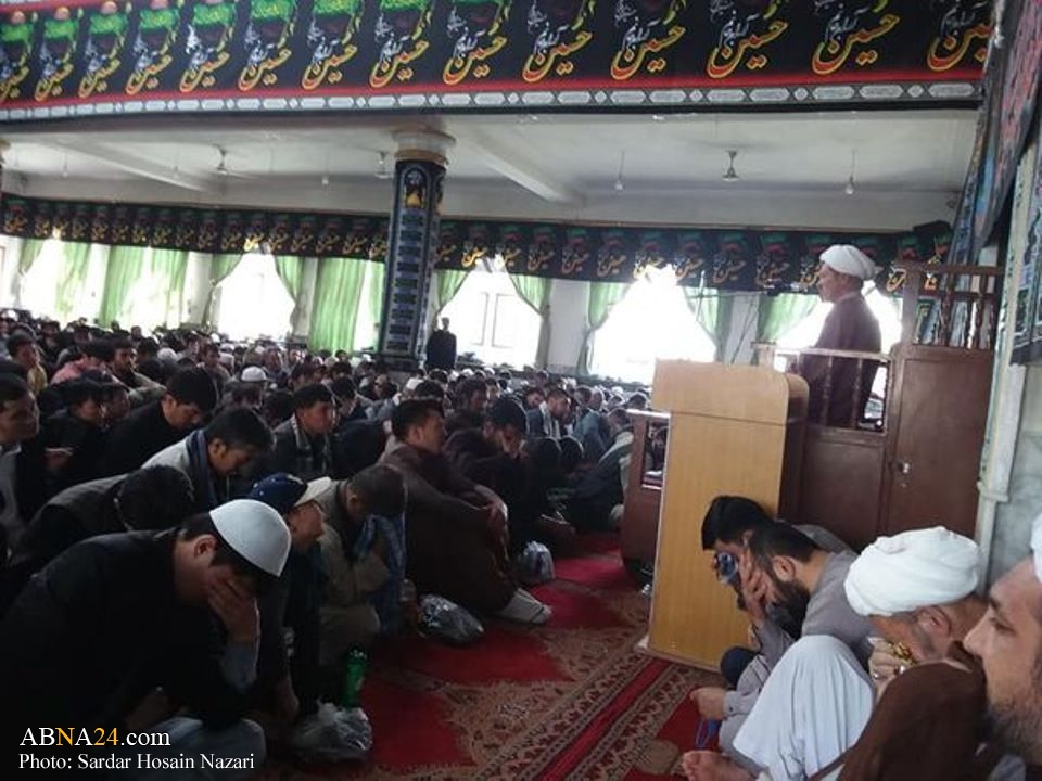 گزارش تصویری/ مراسم عزاداری عاشورا در مدرسه علمیه رسول اعظم(ص) کابل