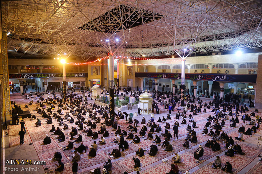 Photos: Mourning ceremony for martyrdom of Imam Sajjad (a.s.) held at Hazrat Masoumah holy shrine