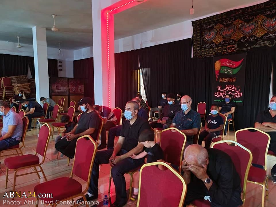 گزارش تصویری/ مراسم عزاداری عاشورای حسینی در جمعیت اهل‌بیت(ع) گامبیا 