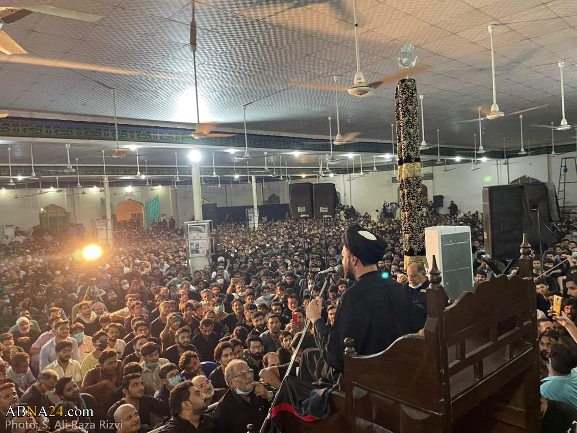 عکس خبری/ مجلس عزاداری محرم در حسینیه گلشن زهرا در لاهور