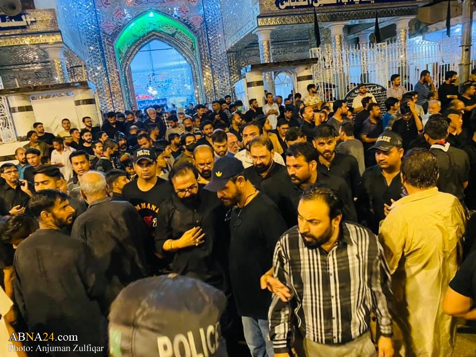 عکس خبری/ مجلس عزاداری حسینی در ماه محرم در شهر کراچی 
