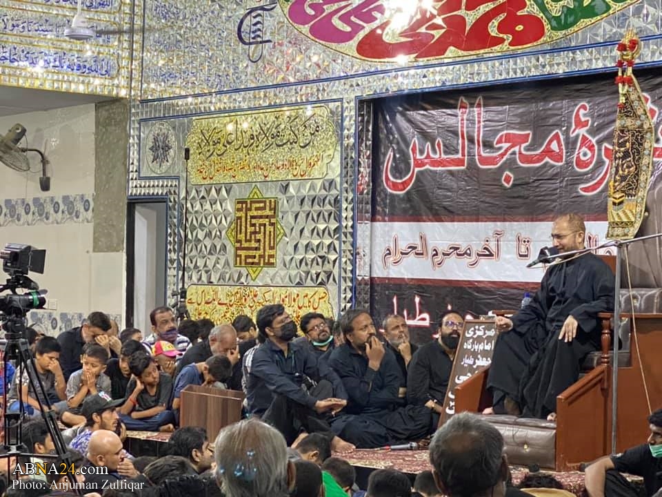 عکس خبری/ مجلس عزاداری حسینی در ماه محرم در شهر کراچی 