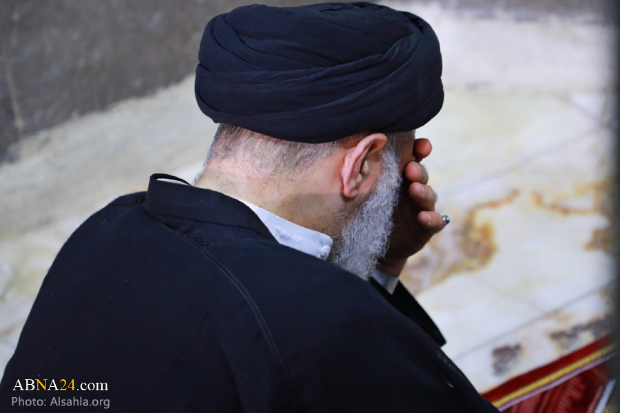 عکس خبری/ مجلس عزاداری حسینی در ماه صفر در مسجد سهله 