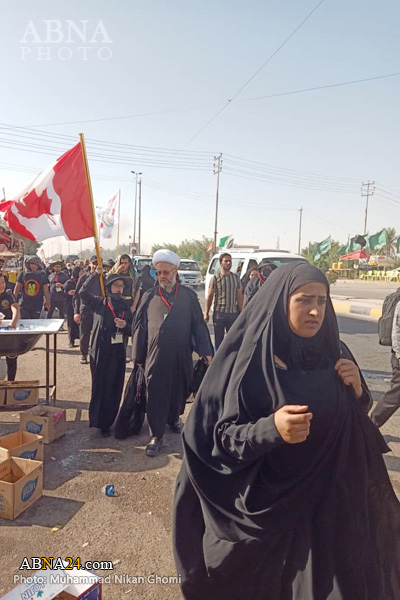 I came to Arbaeen Walk with 50 Canadian citizens: Shiite missionary from Canada