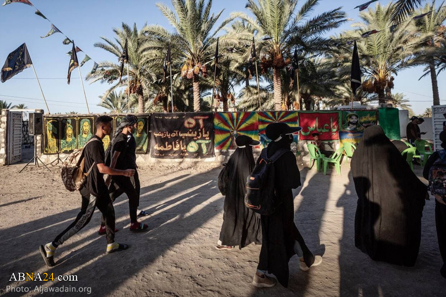 عکس خبری/ تصاویری متنوع از پیاده روی اربعین حسینی در عراق 
