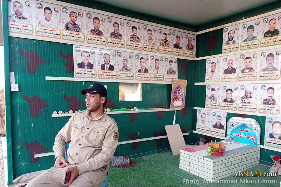 گزارش تصویری/ نمایشگاه غنایم به دست آمده از داعش در مسیر زائرین اربعین 