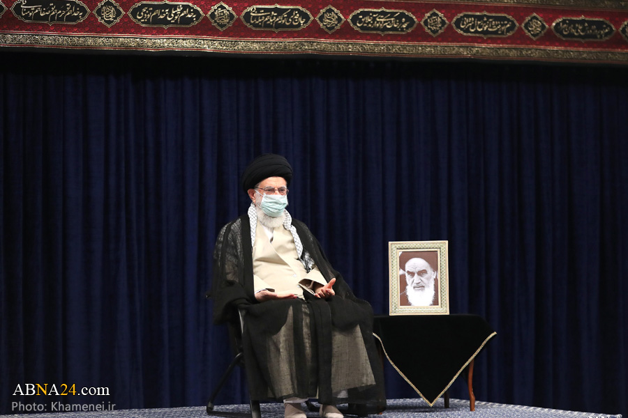 گزارش تصویری/ مراسم عزاداری اربعین حسینی با حضور رهبر انقلاب 