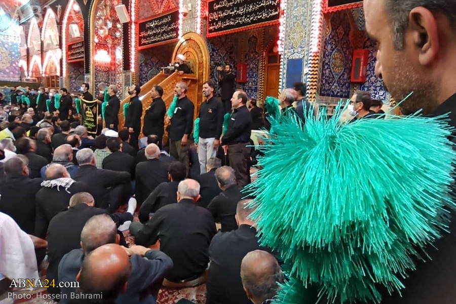 عکس خبری/ مراسم عزاداری ایرانیان در حرم امام حسین(ع) در روز ۱۹ صفر 
