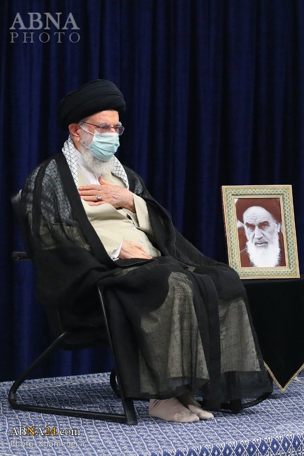 گزارش تصویری/ مراسم عزاداری اربعین حسینی با حضور رهبر انقلاب 