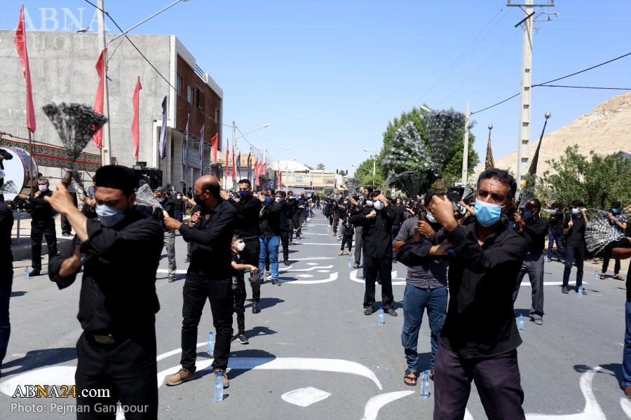 گزارش تصویری/ دسته عزاداری اربعین حسینی در لارستان