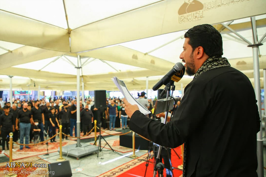 گزارش تصویری/ مراسم عزاداری روز اربعین حسینی در حرم امامین کاظمین(ع)