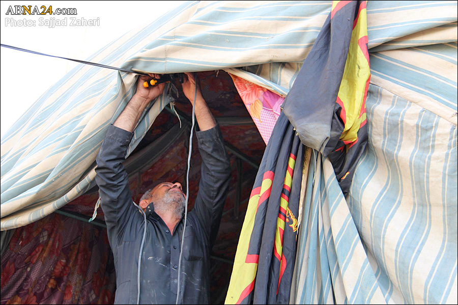 گزارش تصویری/ جمع آوری موکب‌های اربعین در شهر کربلای معلی 