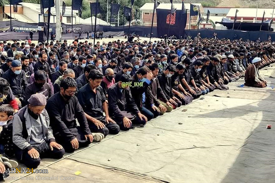 گزارش تصویری/ مراسم سوگواری اربعین حسینی در شهر کارگیل