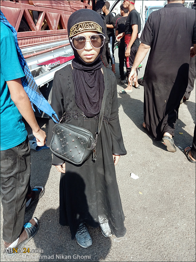 گزارش تصویری/ کودکان زائر در مسیر زیارت حرم امام علی(ع)