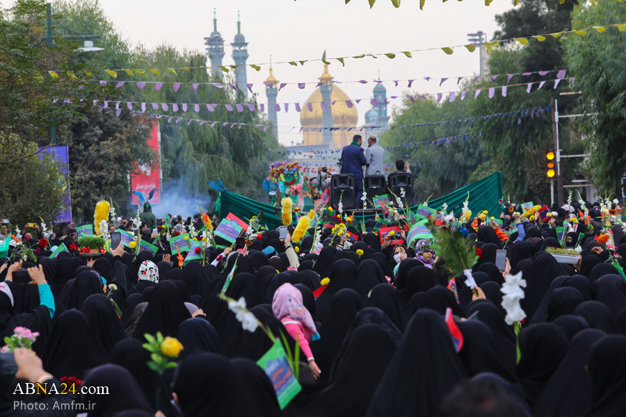 Photos: Welcoming symbolic caravan of Hazrat Masoumah (s.a.) in Qom