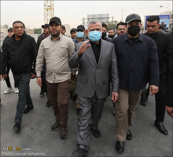 گزارش تصویری/ تظاهرات بزرگ مردم عراق در دومین سالگرد شهادت ابومهدی المهندس و حاج قاسم سلیمانی - ۲