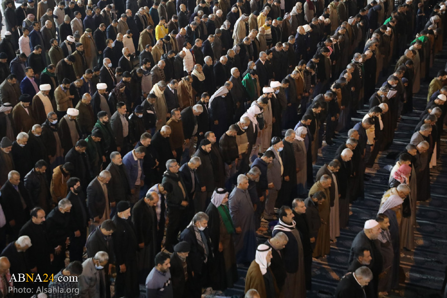 عکس خبری/ برگزاری نماز جماعت مغرب و عشاء در مسجد سهله 