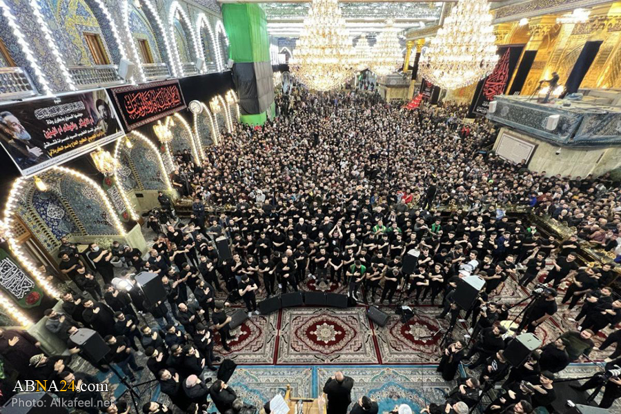 Photos: Mourning ceremony for demise anniversary of Hazrat Umm ul-Banin (s.a.) held in Karbala