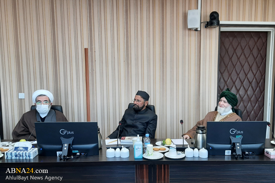گزارش تصویری/ دیدار جمعی از علمای صوفیه هند با دبیرکل مجمع جهانی اهل بیت(ع)