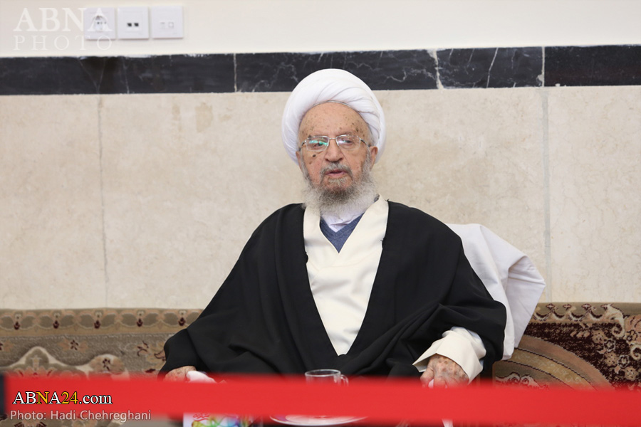 گزارش تصویری/ مراسم جشن ۱۳ رجب در بیت آیت الله مکارم شیرازی